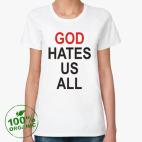 Женская футболка органик