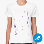 Женская спортивная футболка