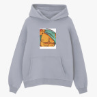 Толстовка худи оверсайз