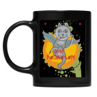 Кружка цветная UV-DTF