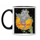 Кружка двухцветная