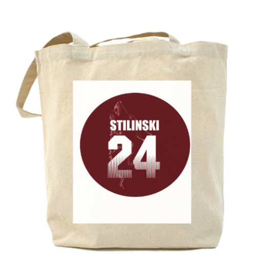 Сумка шоппер с принтом Стилински