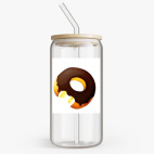 Банка с бамбуковой крышкой