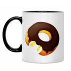 Кружка двухцветная