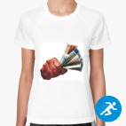Женская спортивная футболка