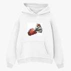 Толстовка худи оверсайз