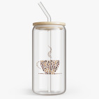 Банка с бамбуковой крышкой