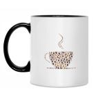 Кружка двухцветная