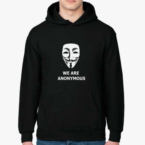 Толстовка худи We are Anonymous - Гай Фокс