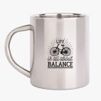 Кружка металлическая