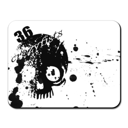 Коврик для мыши с принтом  36 crazy fists