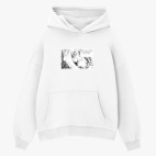 Толстовка худи оверсайз