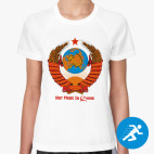 Женская спортивная футболка