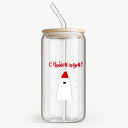 Банка с бамбуковой крышкой