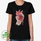 Женская футболка органик