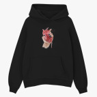 Толстовка худи оверсайз