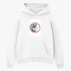 Толстовка худи оверсайз