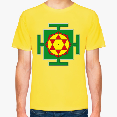 Футболка с принтом Кришна-гопал-янтра