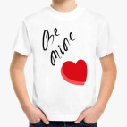 Детская футболка