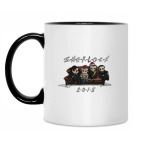 Кружка двухцветная