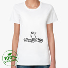 Женская футболка органик