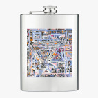 Фляжка стальная