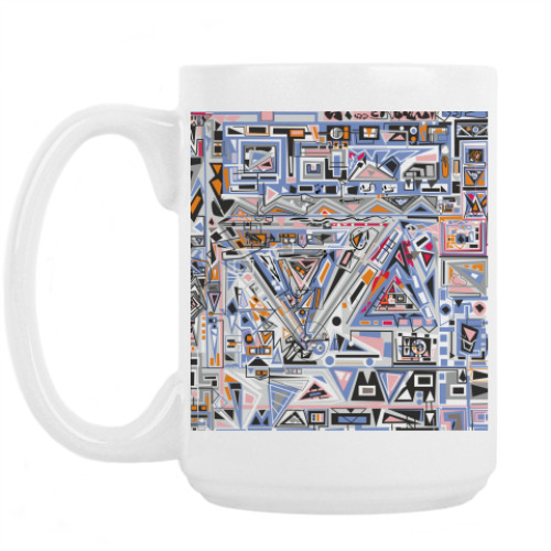 Кружка с принтом Ташизм