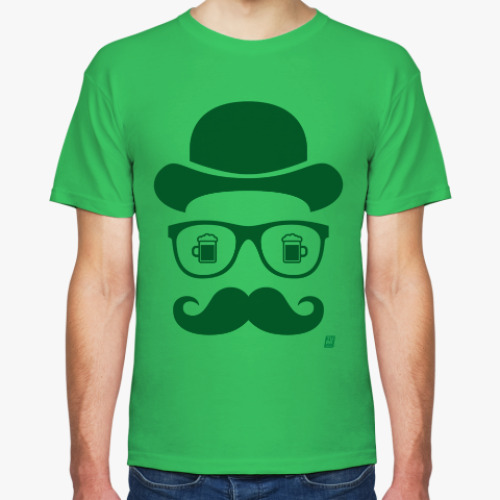 Футболка с принтом День святого Патрика