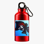 Металлическая бутылка 400 мл UV-DTF