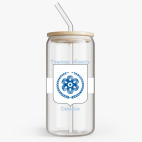 Банка с бамбуковой крышкой