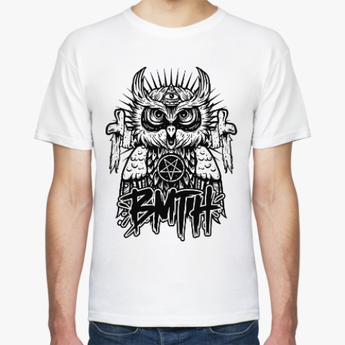 Футболка с принтом BMTH