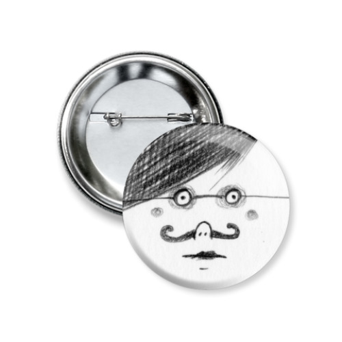 Значок 37мм Decadent Face