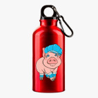 Металлическая бутылка 400 мл UV-DTF