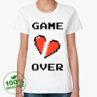 Женская футболка органик