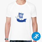 Мужская спортивная футболка