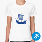 Женская спортивная футболка