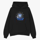 Толстовка худи оверсайз