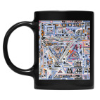 Кружка цветная UV-DTF