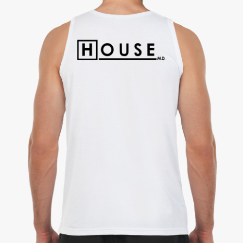Майка с принтом  House