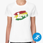 Женская спортивная футболка