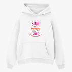 Толстовка худи оверсайз