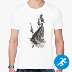 Мужская спортивная футболка