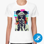 Женская спортивная футболка