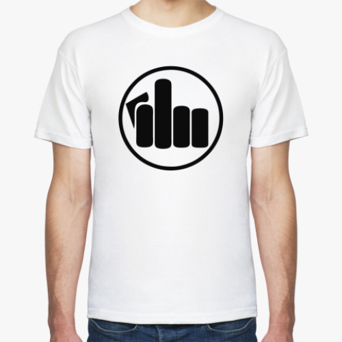 Футболка с принтом Fuck you