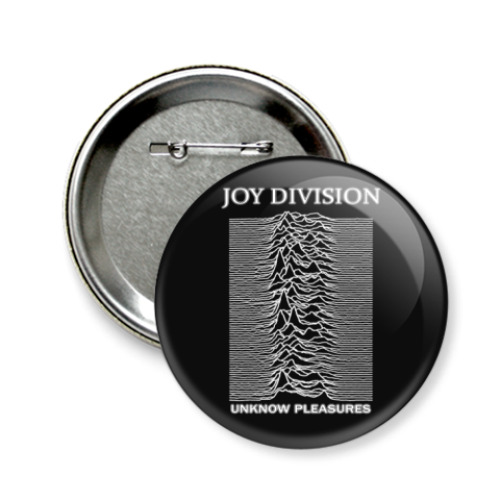 Значок 58мм с принтом Joy Division