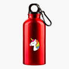 Металлическая бутылка 400 мл UV-DTF