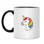 Кружка двухцветная