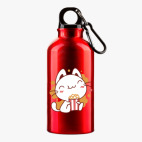 Металлическая бутылка 400 мл UV-DTF