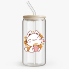 Банка с бамбуковой крышкой