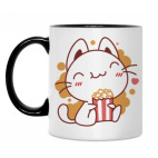 Кружка двухцветная